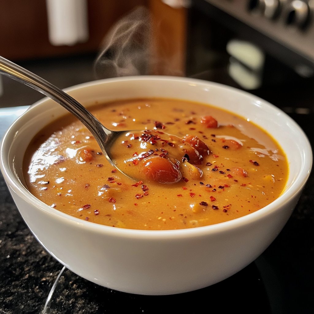Tomatensuppe mit Chili