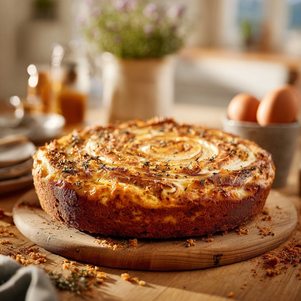 Karottenkuchen Mit Frischkäse Wirbel