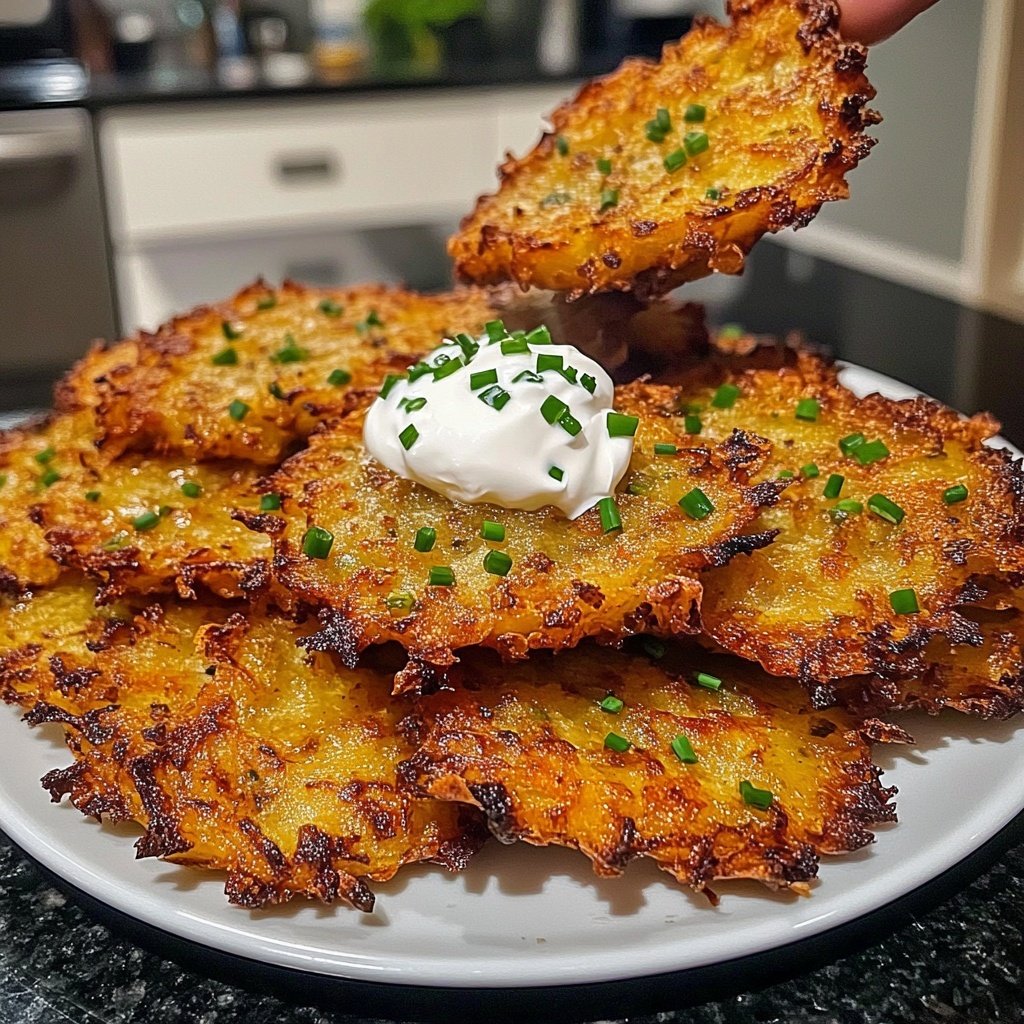 Knusprige Kartoffelpuffer