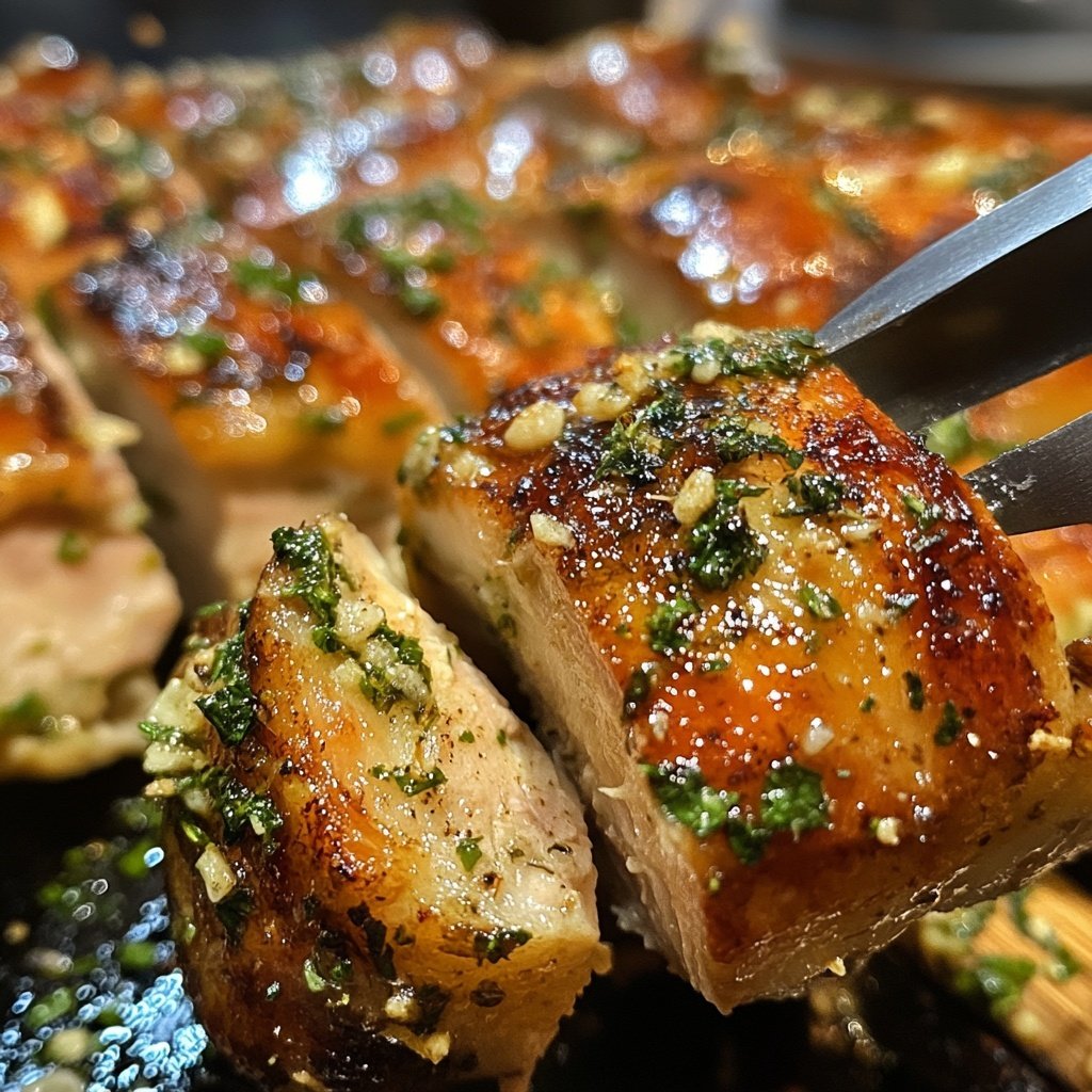 Saftige Hähnchenbrust im Ofen