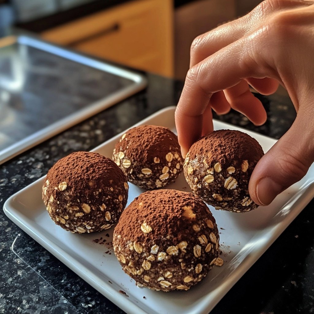 Protein Bällchen ohne Backen