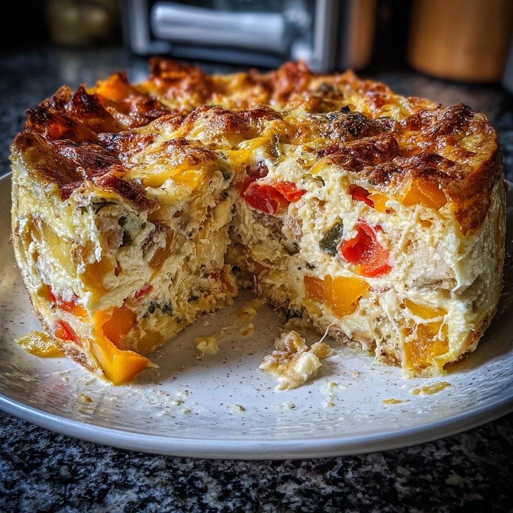 Gemüseauflauf mit Paprika