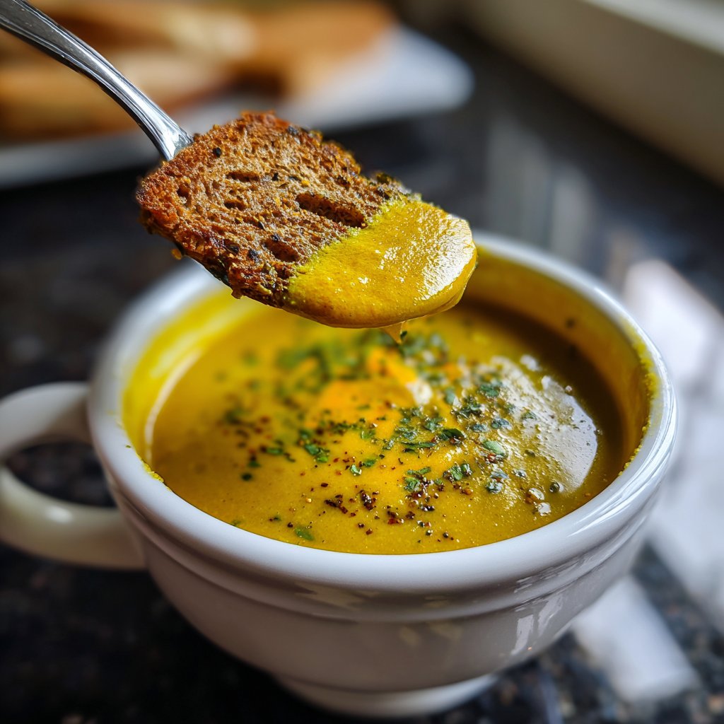 Blumenkohlsuppe mit Kurkuma