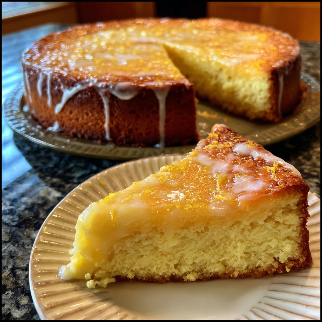 Klassischer Käsekuchen mit Zitronennote