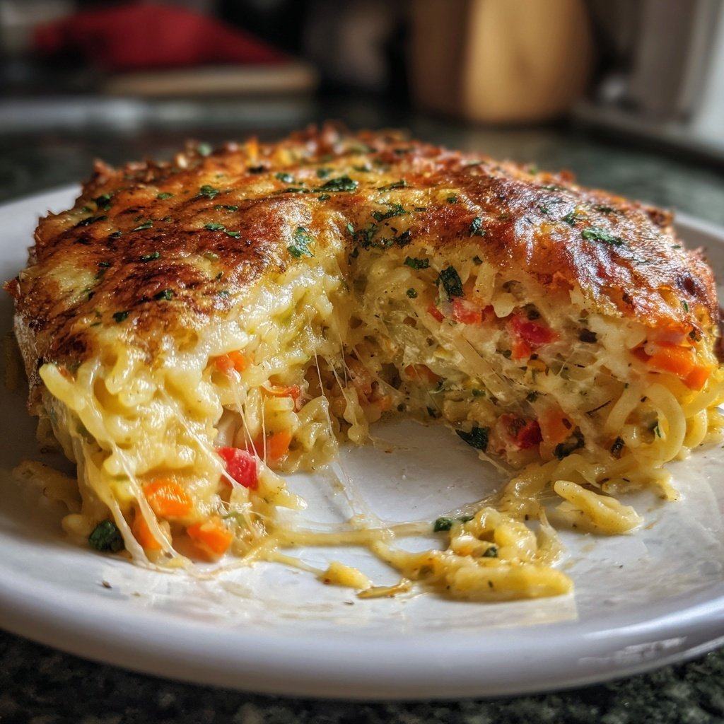 Nudelauflauf cremig vegetarisch